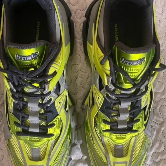 Balenciaga Track.2 GREEN/Gray Size 11 US - Picture 4 of 4